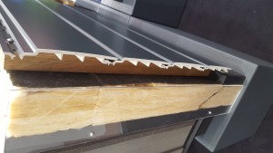 Isolation extérieure avec une laine minérale et un bardage en PVC